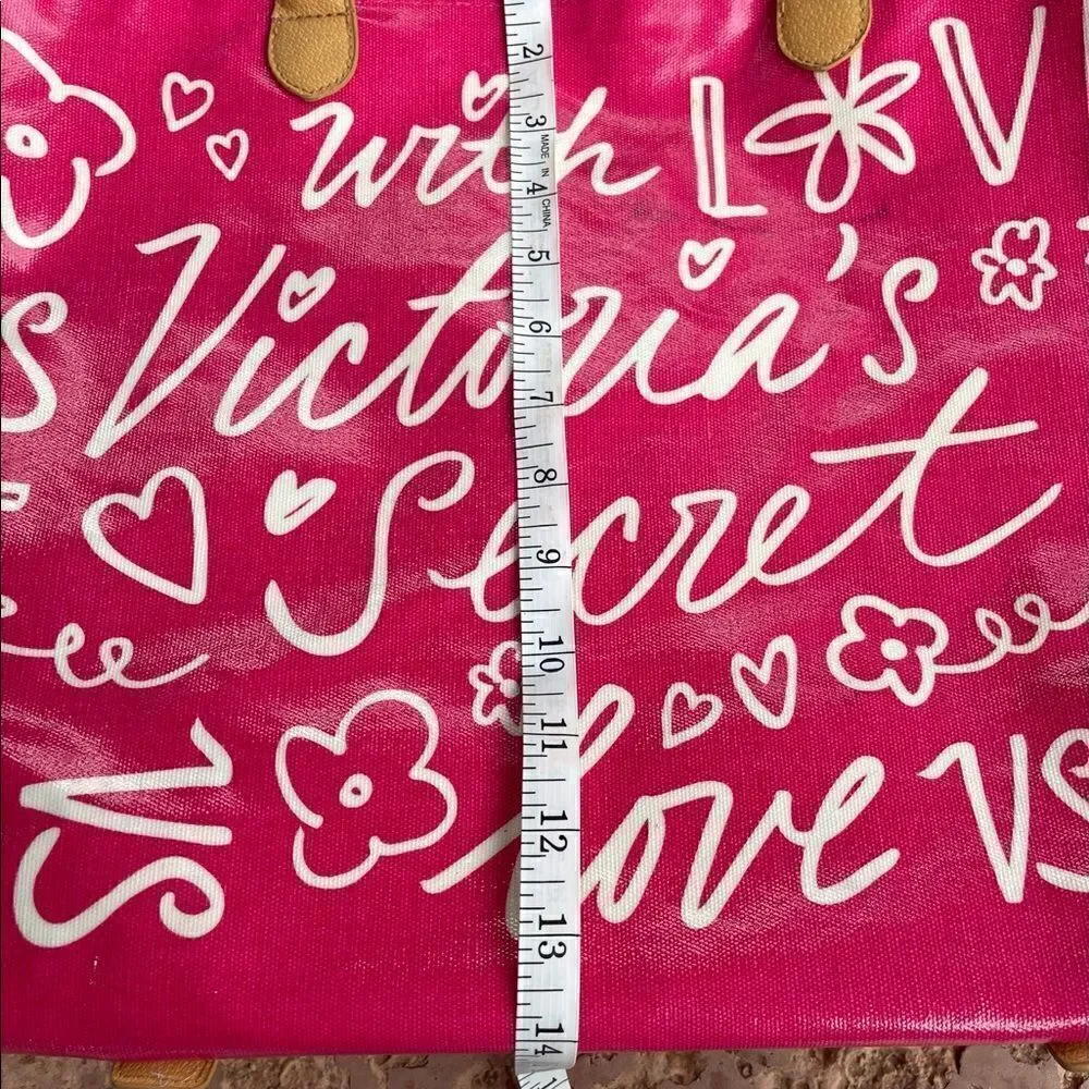 Victoria’s Secret vinyl tote bag